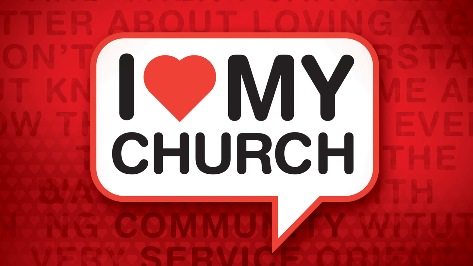 I Love My Church – Week 1